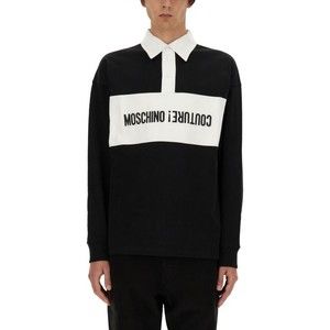 Moschino Upsidedown Logo Polo Shirt - NWT